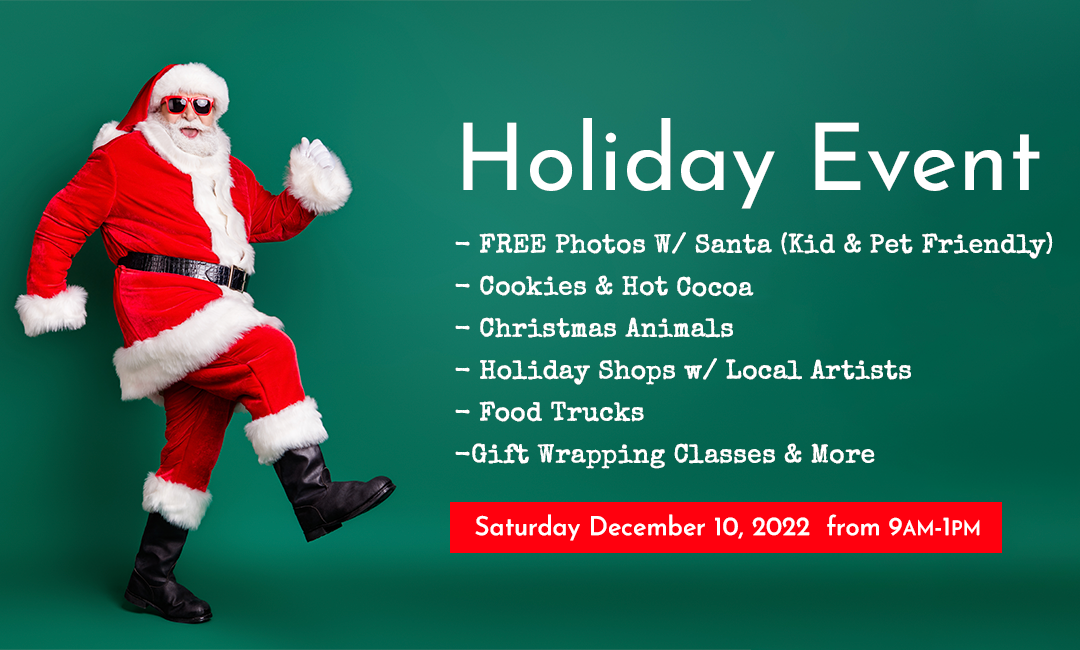 Join Us! 1st Annual Holiday Event – Dec 10th
